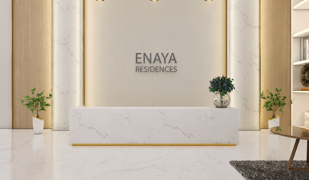 Reception Area - Enaya Residences